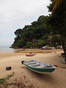 One of the many beaches on Tioman Island, Malaysia