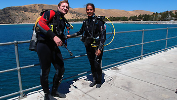 Nate from NB Scuba. Rapid Bay, South Australia