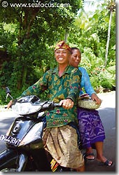 Popular mode of transport, Bali
