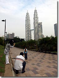 The Petrona Twin Towers, Kuala Lumpur, Malaysia. MIDE 2008
