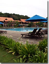 The pool is looking good, Redang Island, Malaysia.