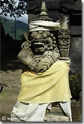 The Hindu culture can be seen everywhere, Bali