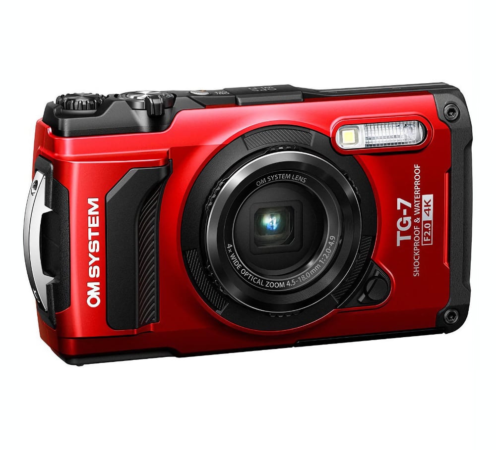 The OM-system TG-7 compact camera