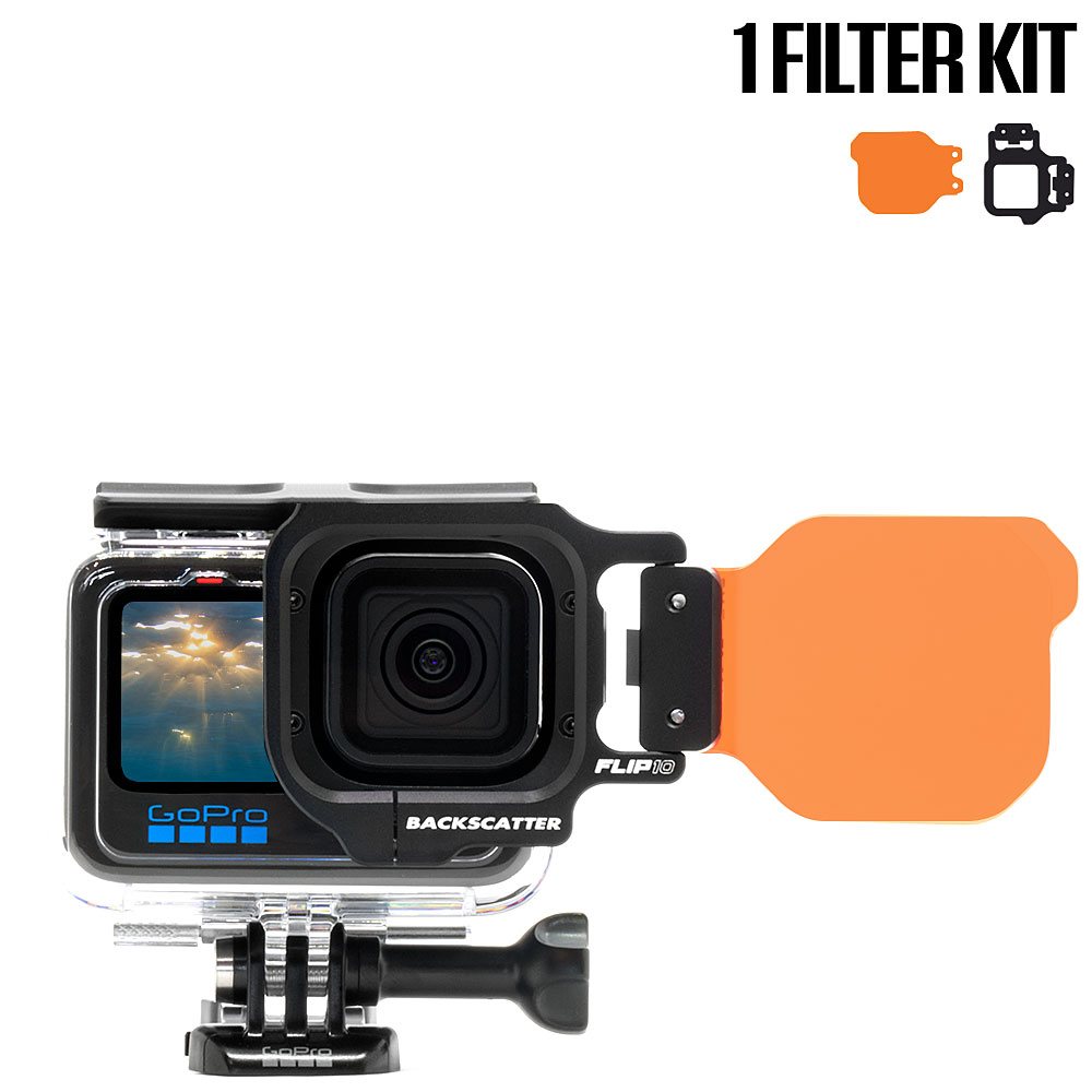 FLIP11 One Filter Kit with DIVE Filter for GoPro 5, 6, 7, 8, 9, 10, 11 and 12