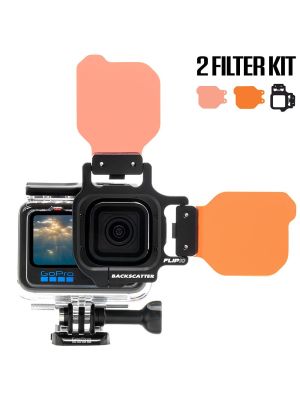 FLIP11 Two Filter Kit with DIVE & DEEP Filters for GoPro 5, 6, 7, 8, 9, 10, 11 and 12