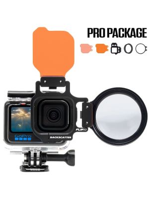 FLIP11 Pro Package with DIVE & DEEP Filters & +15 MacroMate Mini Lens for GoPro HERO 5, 6, 7, 8, 9, 10, 11 and 12