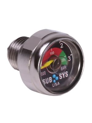 Submersible Systems Spare Air Mini Pressure Gauge