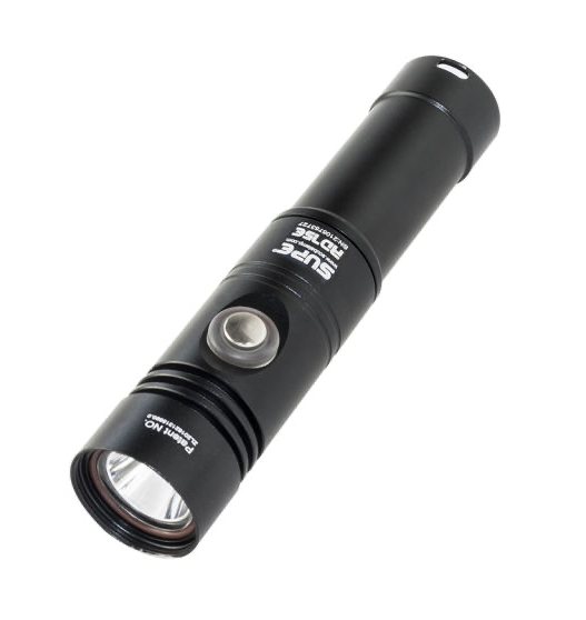 SUPE Scubalamp RD75E LED Recreational Diving Torch - 1200 lumens