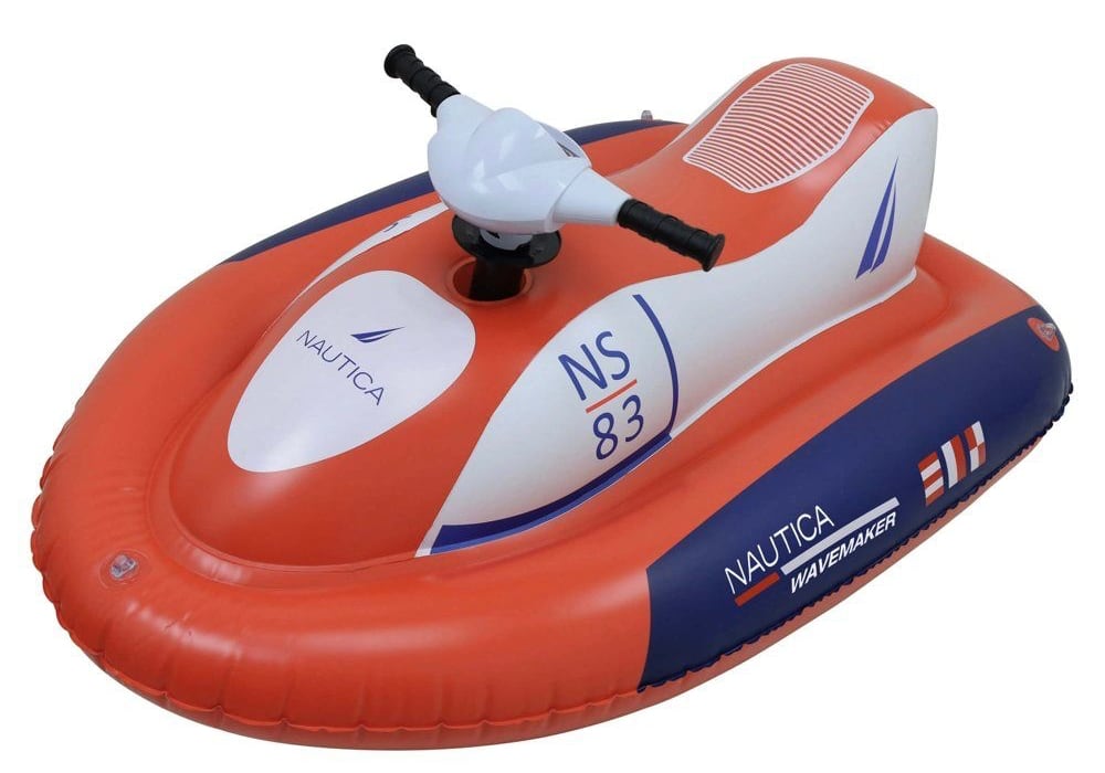 The Nautica Wavemaker is an Inflatable Jet-ski for the little ones
