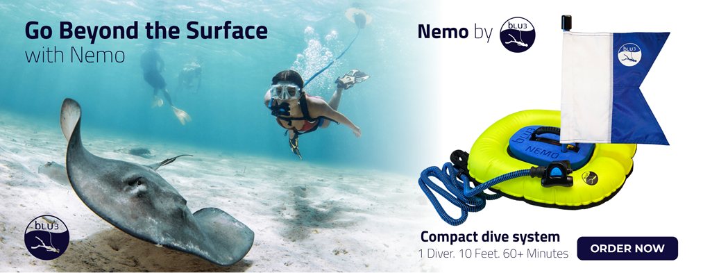 Blu3 Nemo Tankless Diving